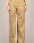 TENSIONE IN - 26P4538 - PANTALONE DRITTO NOCCIOLA