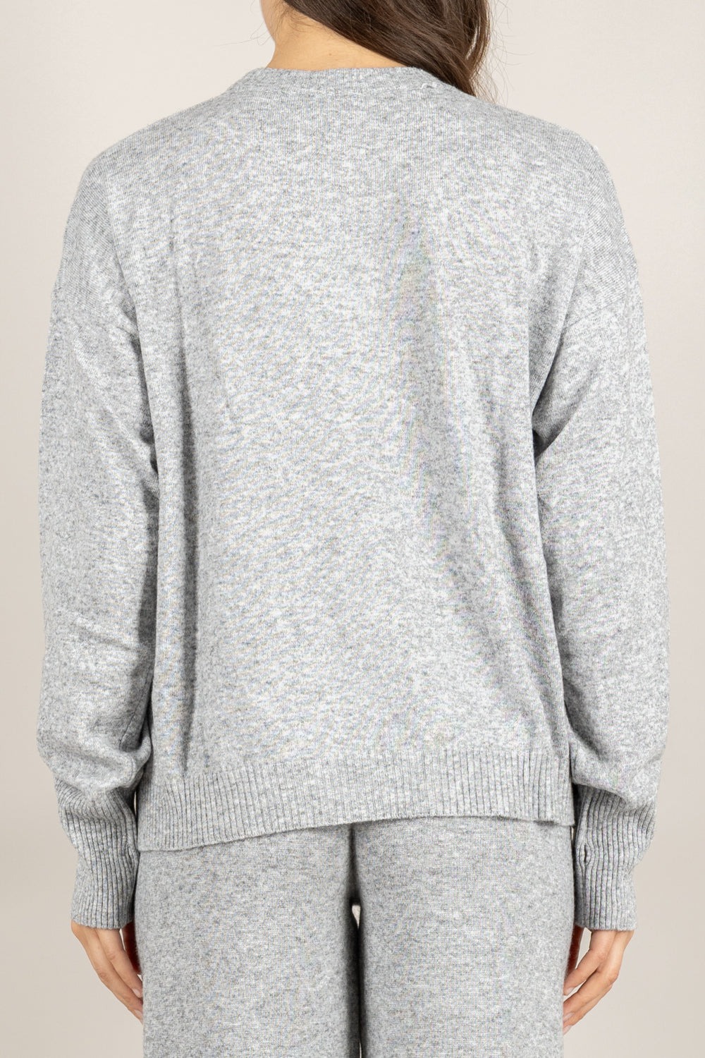 VICOLO - 22128F - MAGLIA GIROCOLLO MISTO LANA