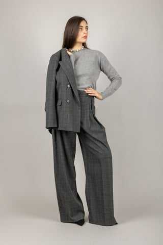 TENSIONE IN - WL104AI25 - MAGLIA GIROCOLLO MANICHE LUNGHE