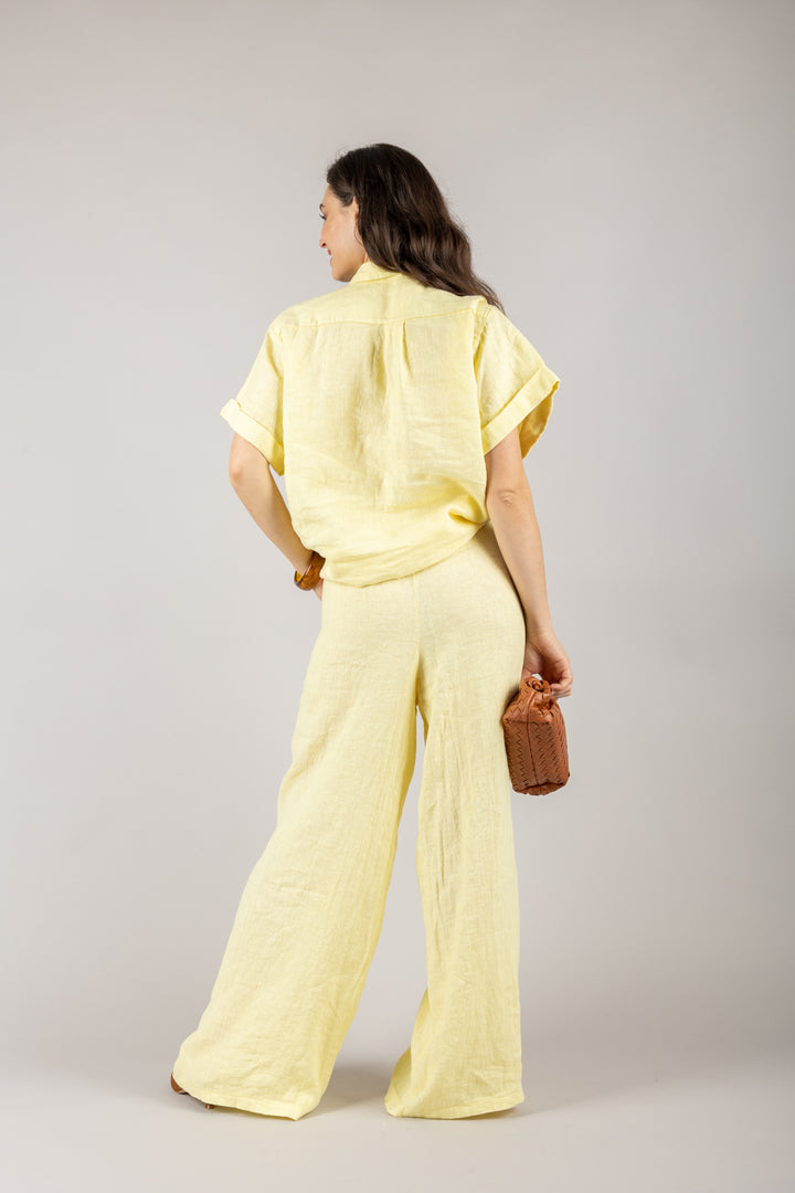 TENSIONE IN - S25CE26 - CAMICIA MANICA CORTA CON SPILLA