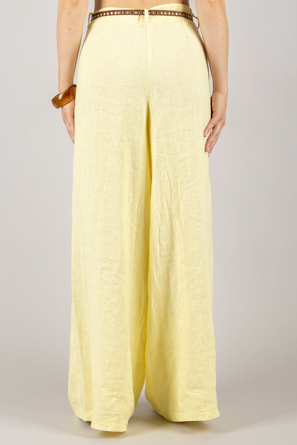 TENSIONE IN - S25PE21 - PANTALONE CON CINTA