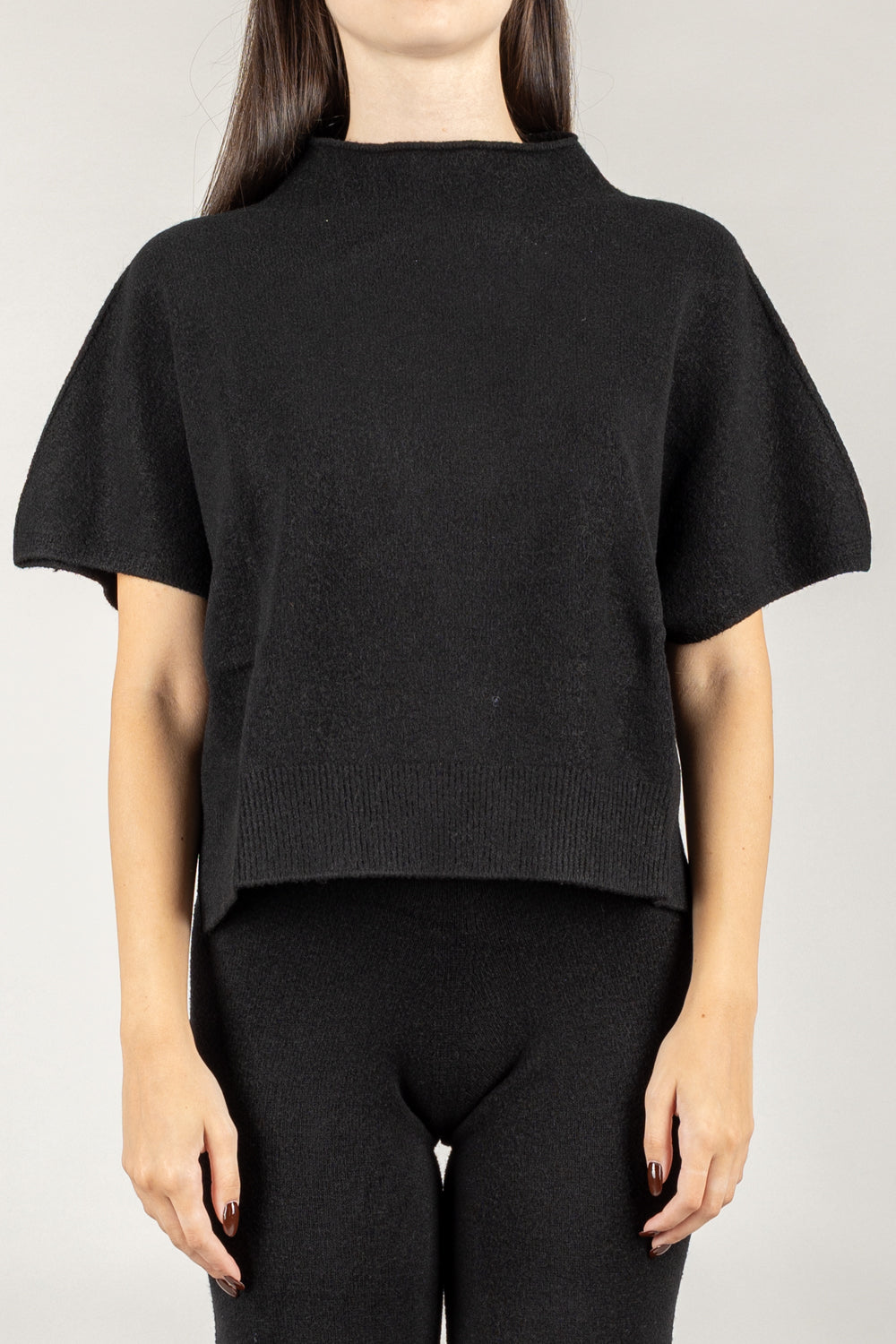 KONTATTO - 3M0840CN - MAGLIA SMANICATA COLLO CRATERE