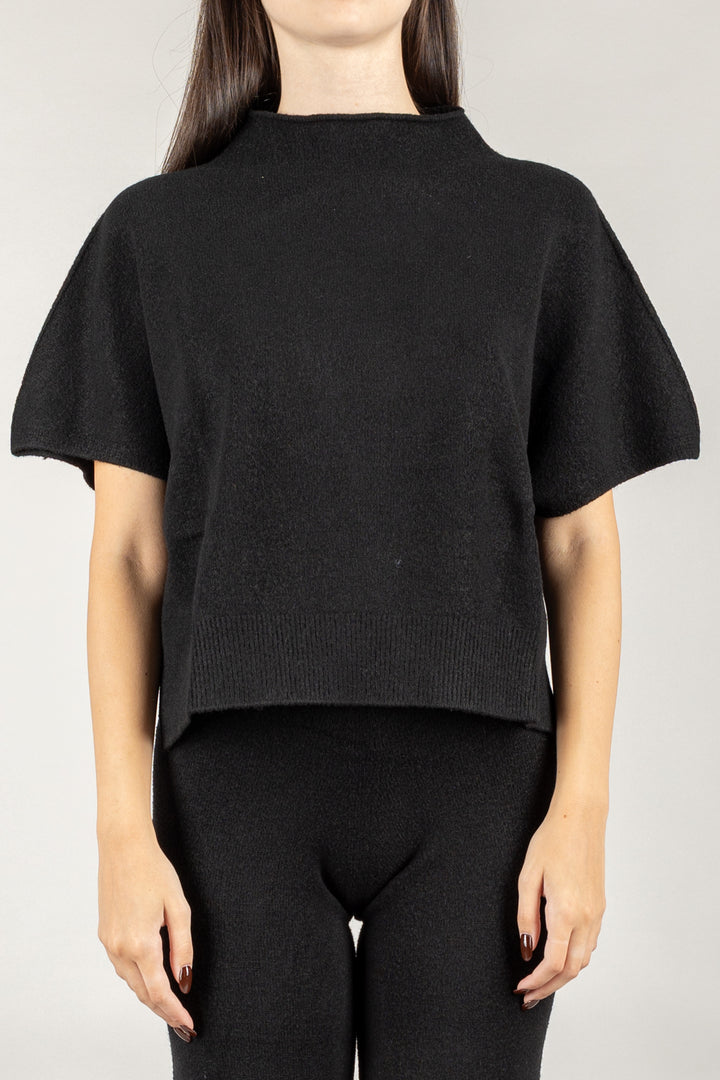KONTATTO - 3M0840CN - MAGLIA SMANICATA COLLO CRATERE