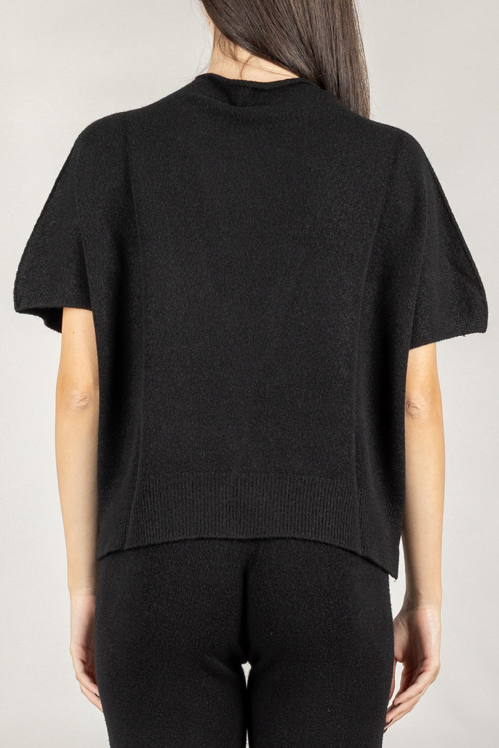 KONTATTO - 3M0840CN - MAGLIA SMANICATA COLLO CRATERE
