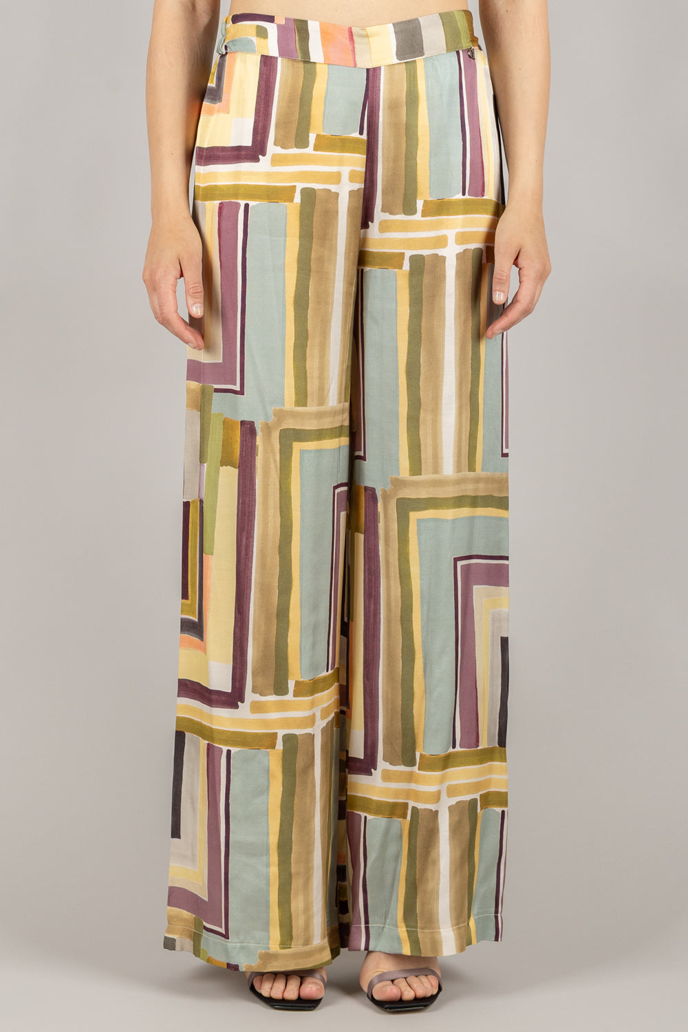 DIXIE - PDH8WTG - PANTALONE FANTASIA A PALAZZO