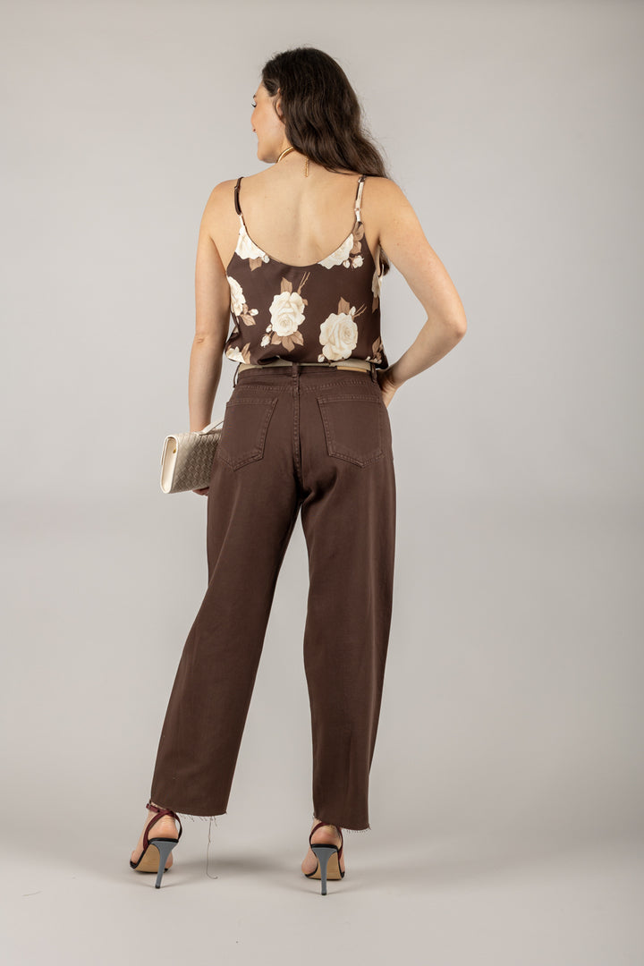VICOLO - TD2366 - CANOTTA IN SATIN ROSE