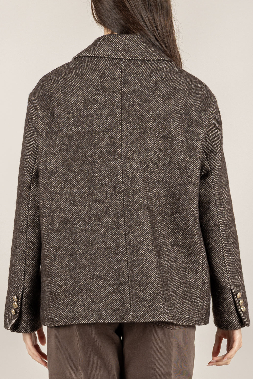 TENSIONE IN - 26B1472 - GIACCA SPIGATA DOPPIOPETTO