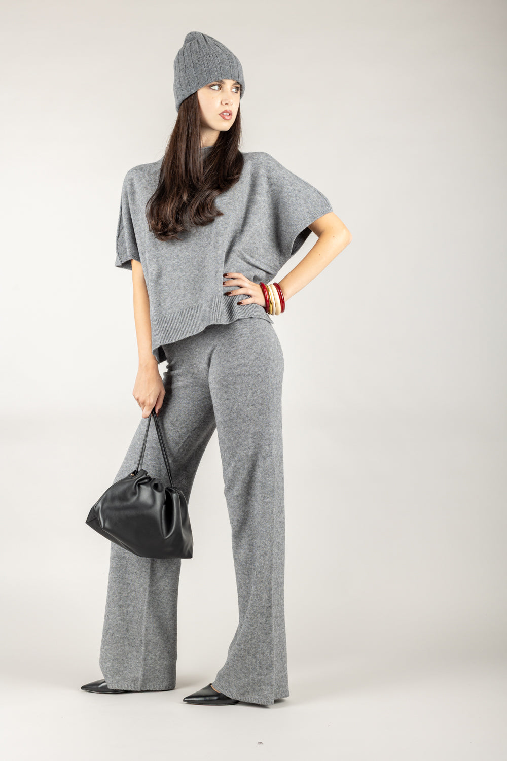 KONTATTO - 3M0843CN - PANTALONE IN MAGLIA