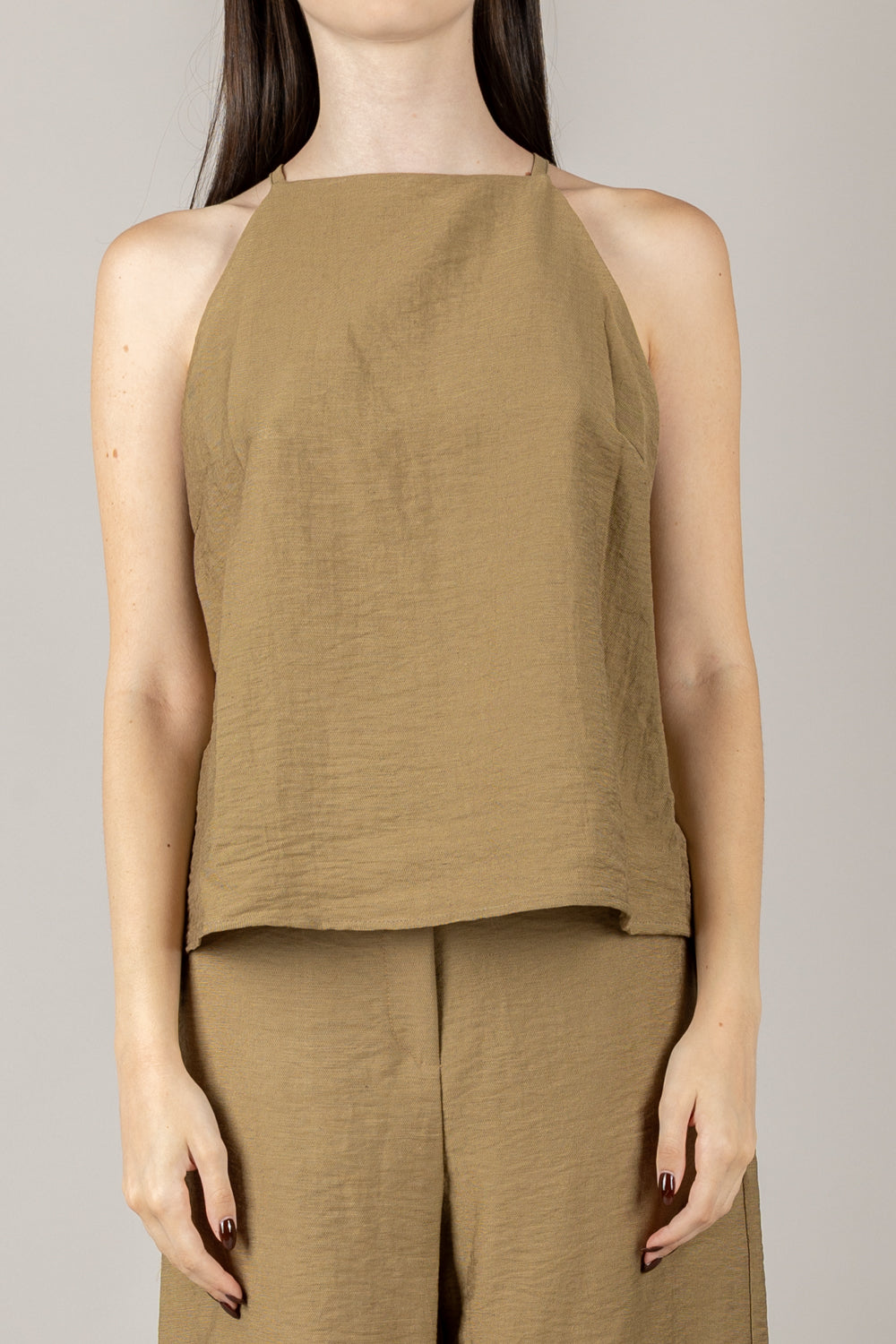 TENSIONE IN - 25T7902 - TOP SCOLLO AMERICANA