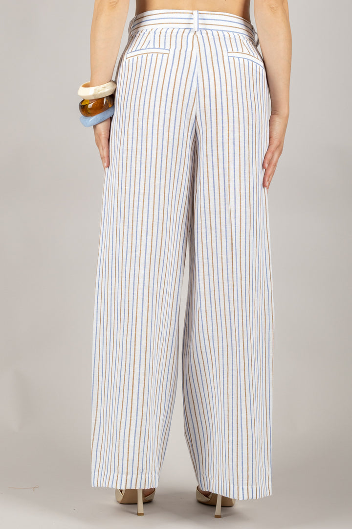 TENSIONE IN - S25PB47 - PANTALONE GESSATO