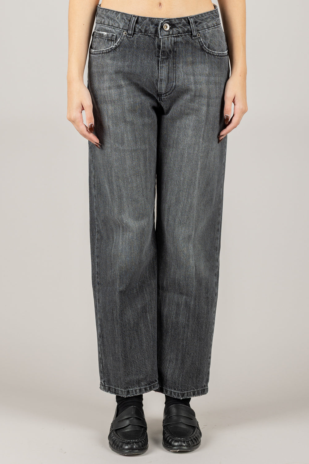BLOOM  - JEANS BETTA-DARK CROP