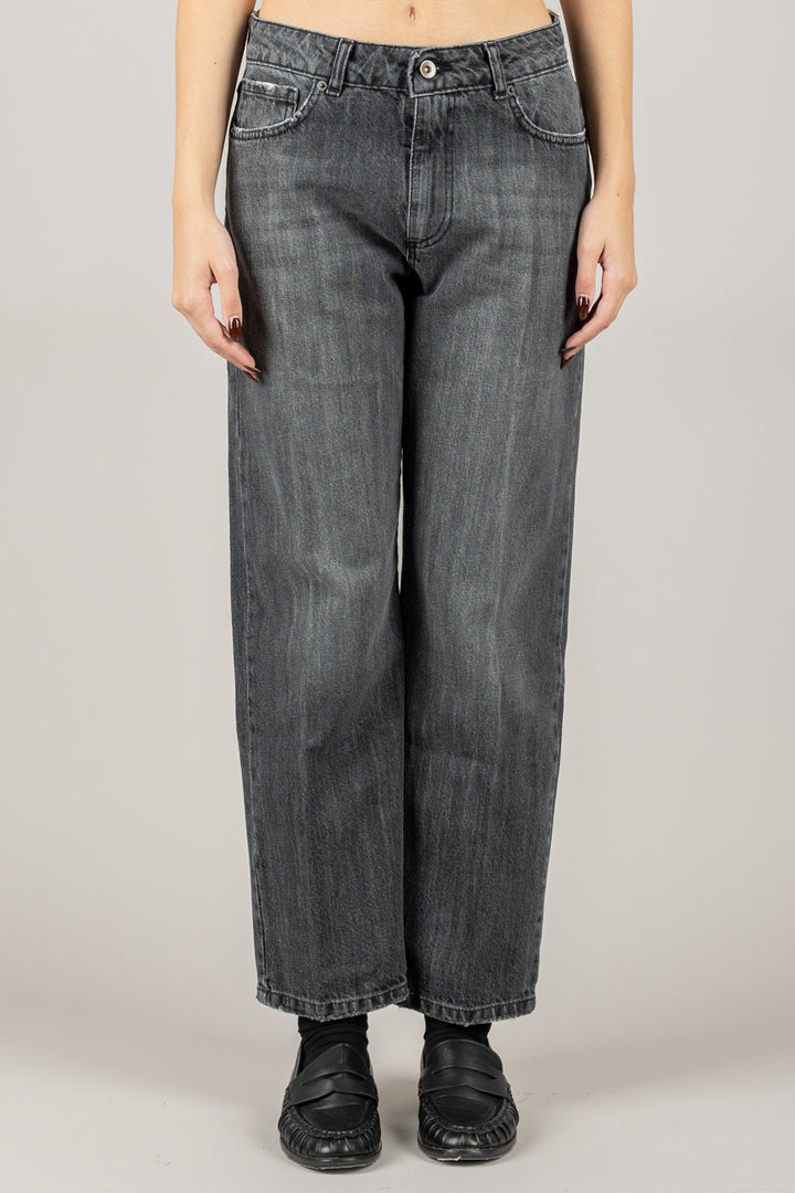 BLOOM  - JEANS BETTA-DARK CROP