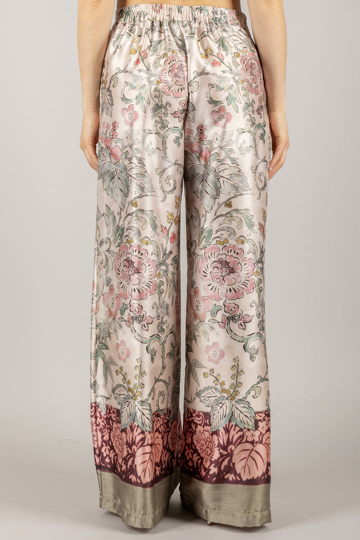 DIXIE - P648W205 - PANTALONE STAMPA FLOREALE
