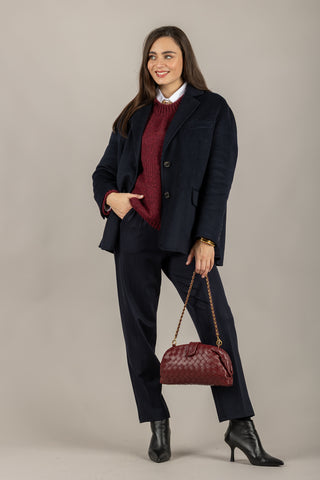 TENSIONE IN - 26P1633 - PANTALONE A SIGARETTA GAMBA DRITTA