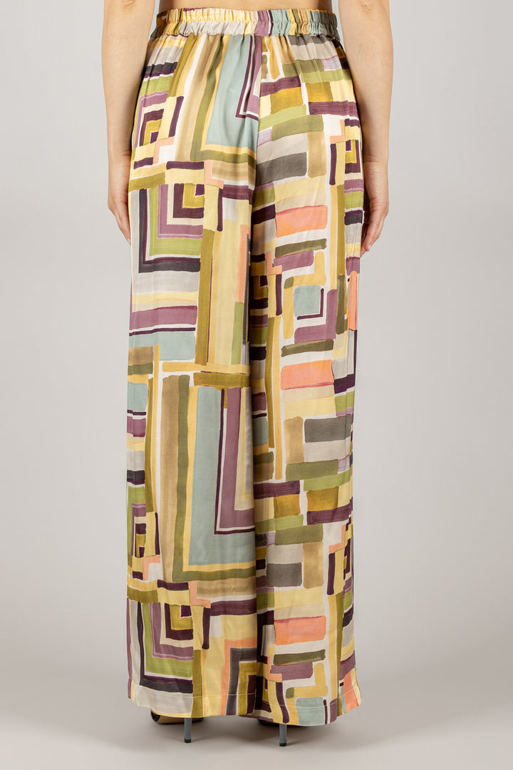 DIXIE - PDH8WTG - PANTALONE FANTASIA A PALAZZO