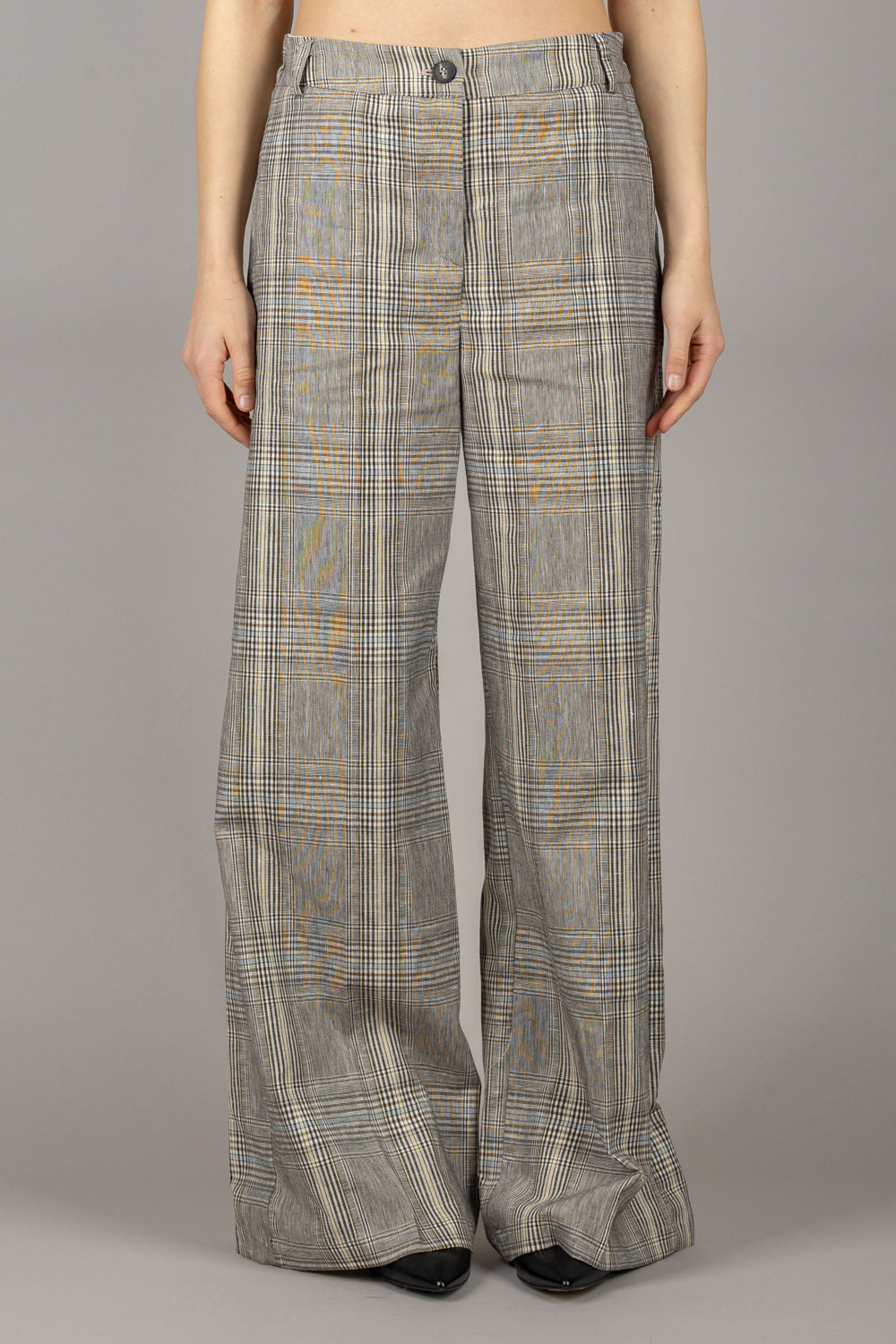 TENSIONE IN - S25P776 - PANTALONE CHECK