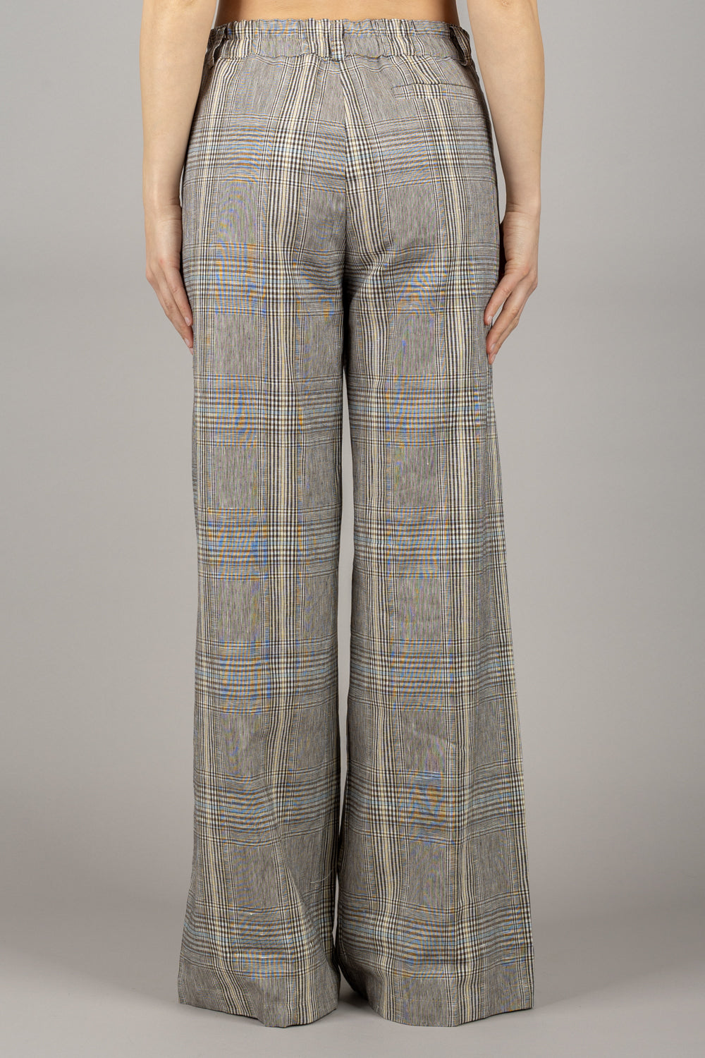 TENSIONE IN - S25P776 - PANTALONE CHECK