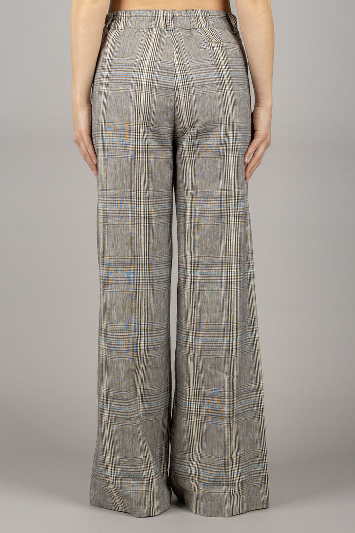 TENSIONE IN - S25P776 - PANTALONE CHECK