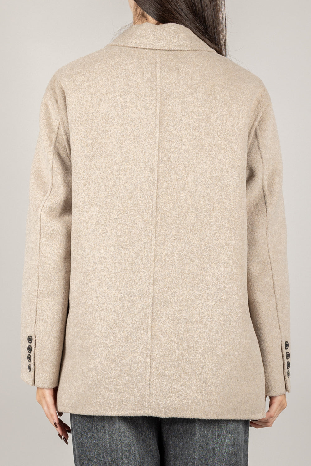 VICOLO - TF0005 - CAPPOTTO CORTO DUE BOTTONI