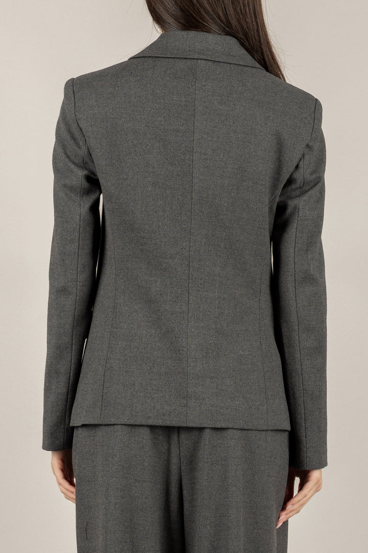 VICOLO - TF1908 - GIACCA DUE BOTTONI IN FLANELLA