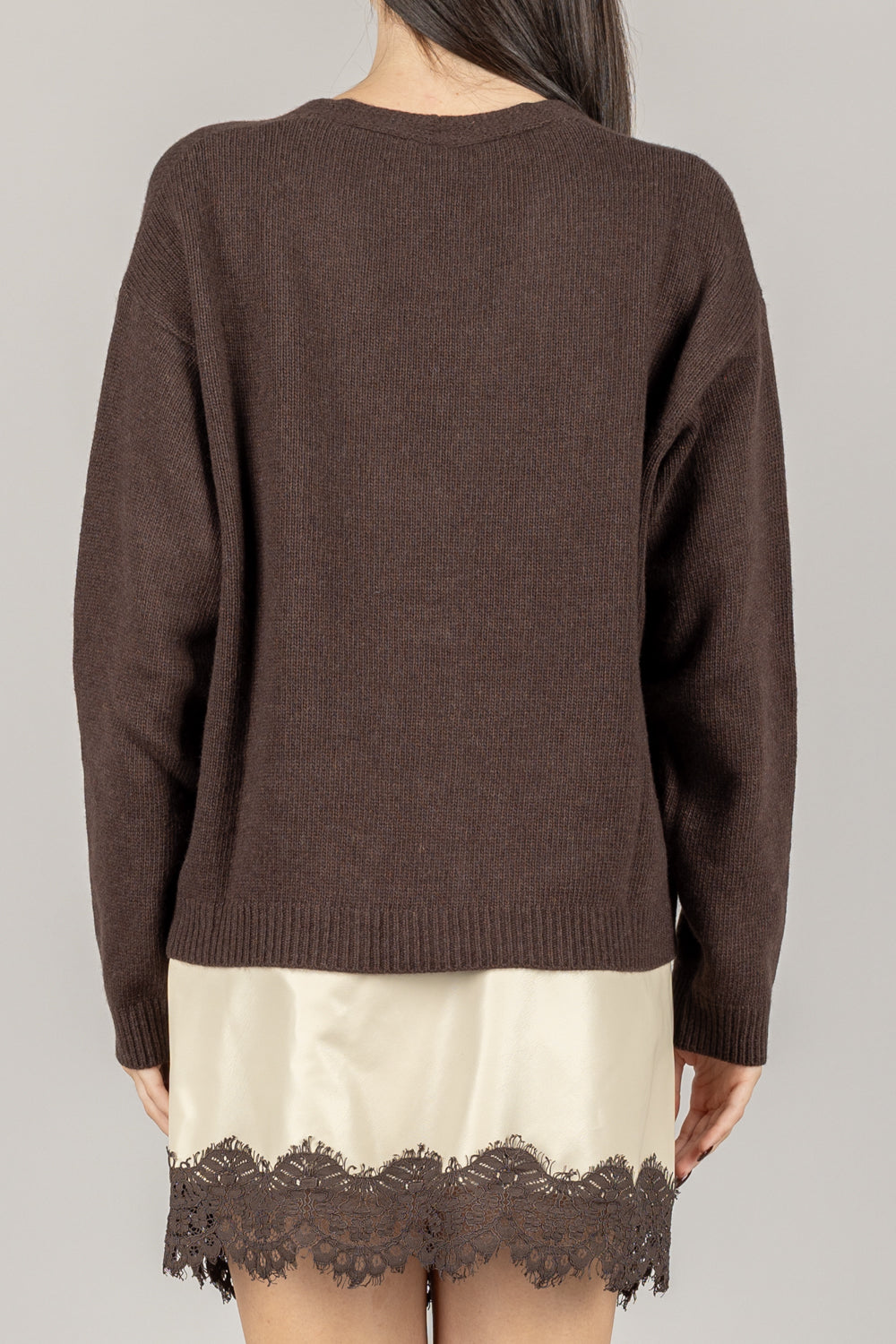TENSIONE IN - D80926 - CARDIGAN TRE BOTTONI