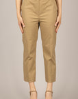 TENSIONE IN - 26P4941 - PANTALONE A SIGARETTA CAMEL