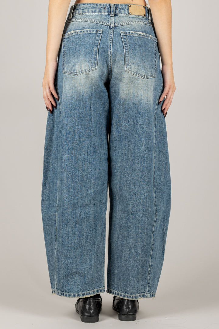 BLOOM  - JEANS FLY-INDIGO