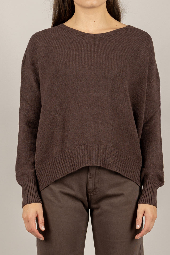 VICOLO - 77336F - MAGLIA GIROCOLLO SCATOLETTA