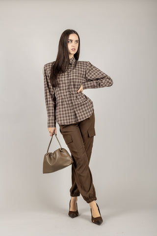 VICOLO - TF1531 - CAMICIA SPALLINA