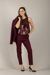 TENSIONE IN - W25TC15 - TOP CON PAILLETTES