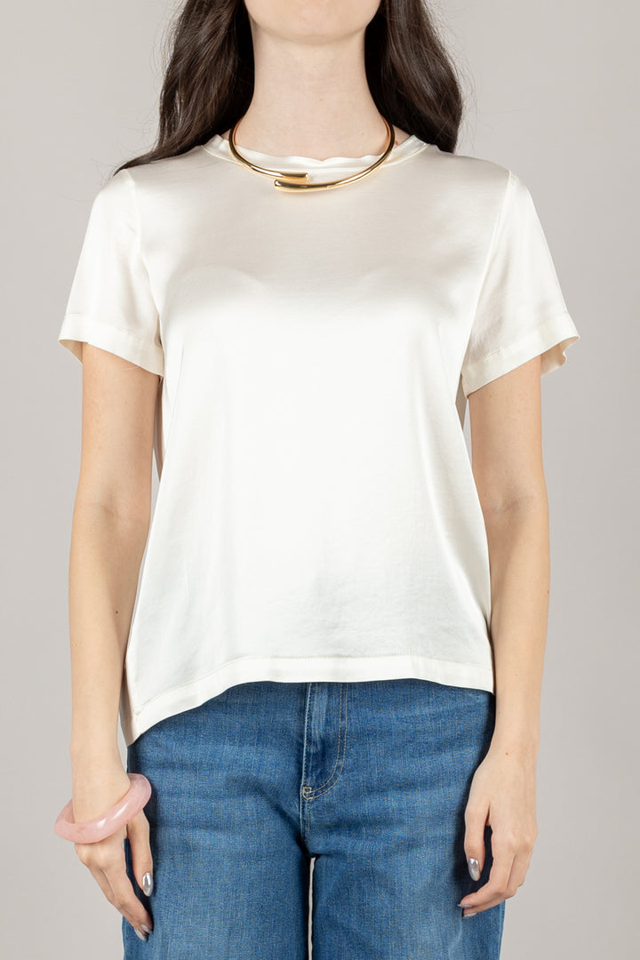 VICOLO - TD0007 - T-SHIRT IN SATIN