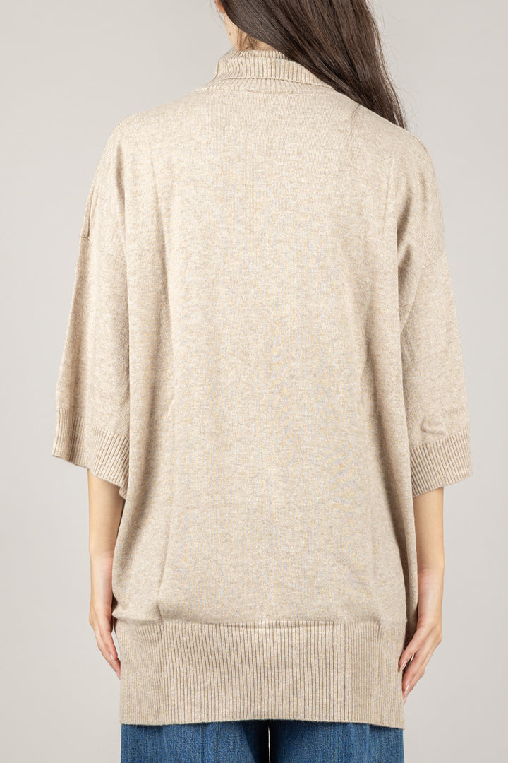 VICOLO - 22082F - MAGLIA LUNGA A LUPETTO