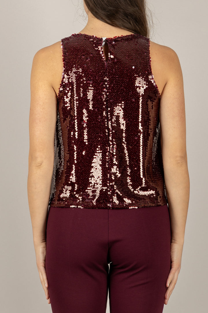 TENSIONE IN - W25TC15 - TOP CON PAILLETTES