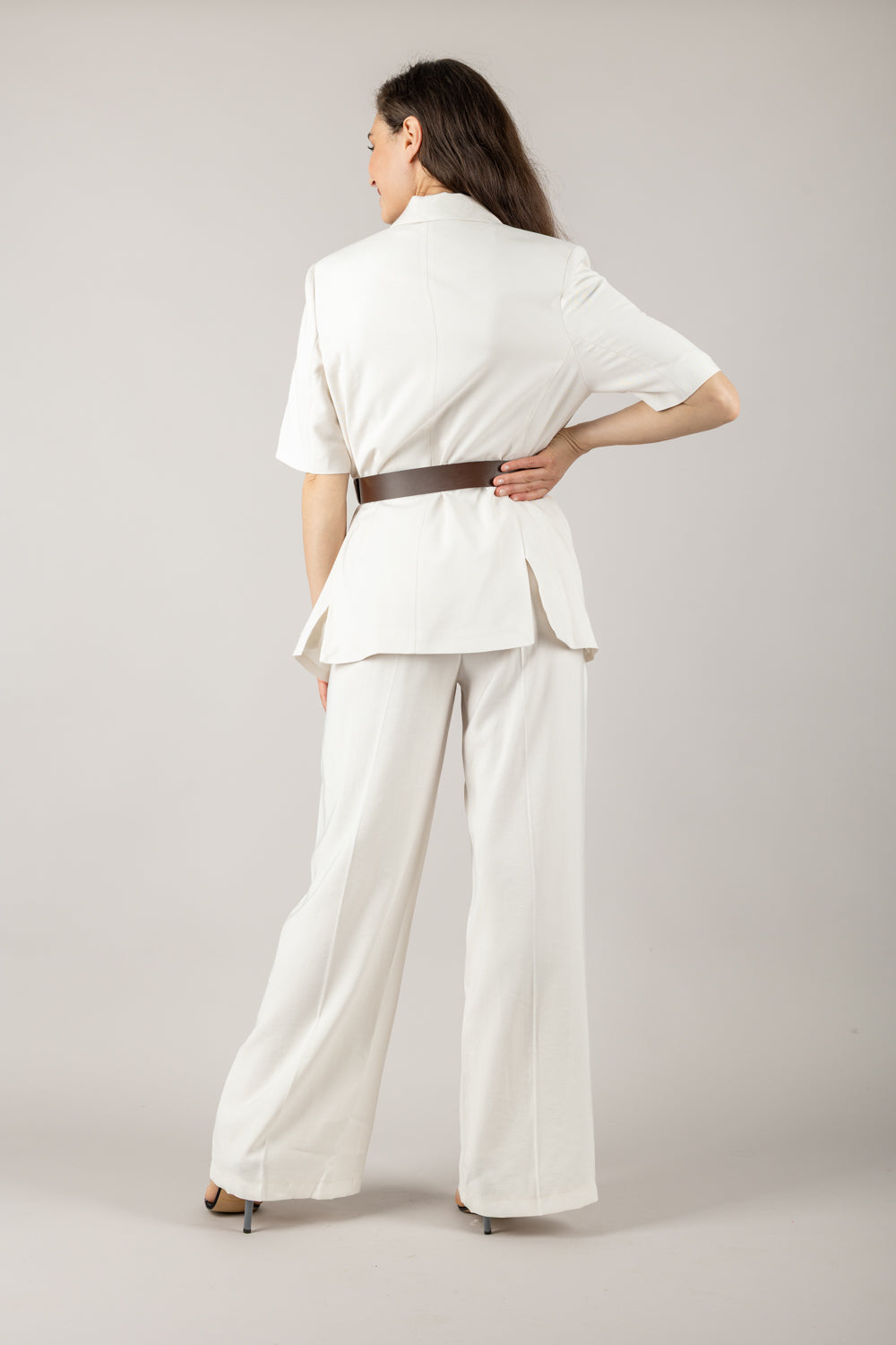 TENSIONE IN - 25P7568 - PANTALONE CON CINTA