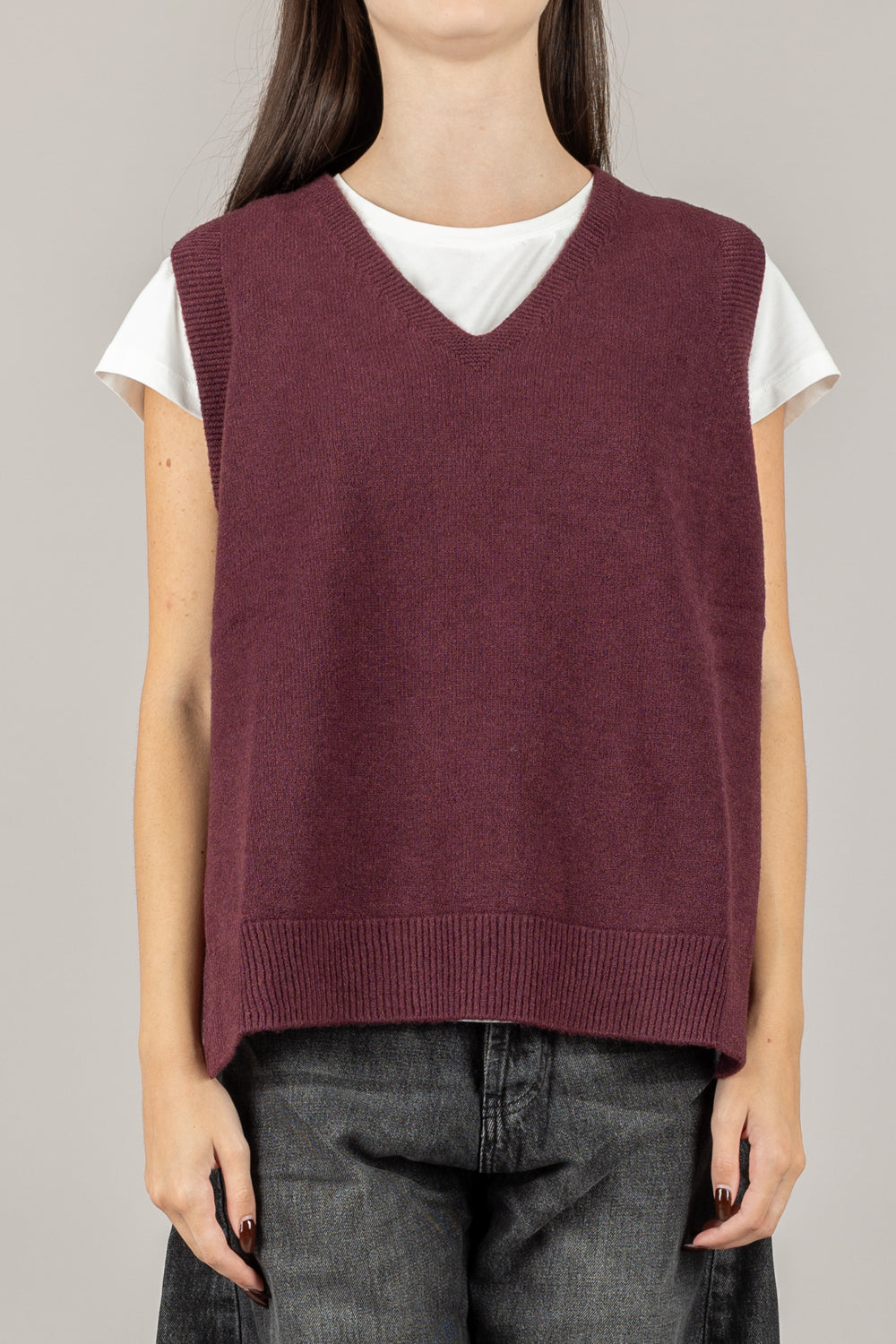 TENSIONE IN - 570626 - GILET OVER SCOLLO A V