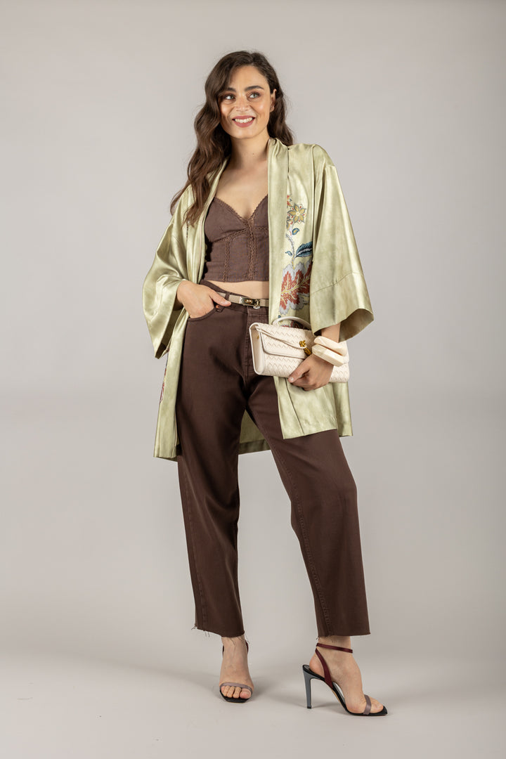 DIXIE - SAE2WKH - CARDIGAN KIMONO FIORI