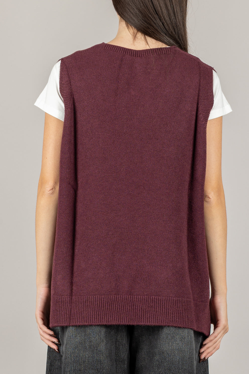 TENSIONE IN - 570626 - GILET OVER SCOLLO A V