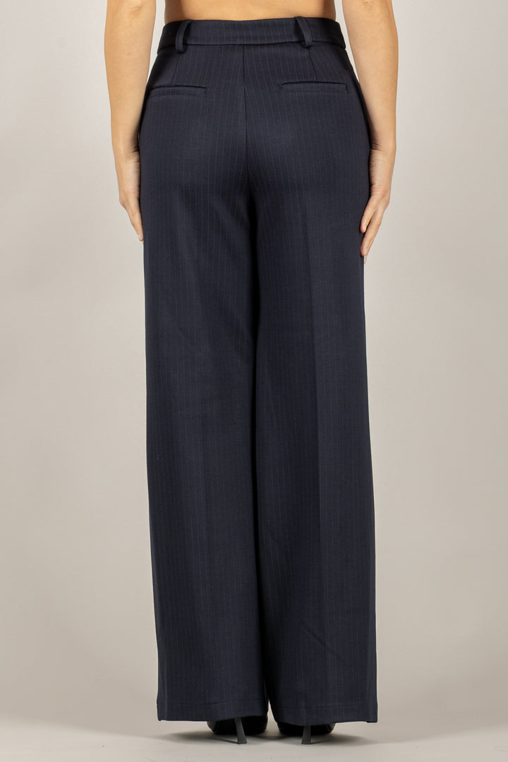 TENSIONE IN - 26P1547 - PANTALONE GESSATO