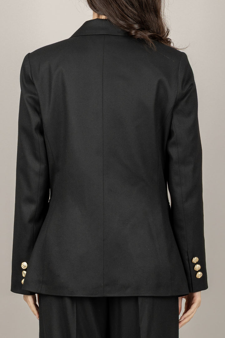 TENSIONE IN - 26B1351 - GIACCA DOPPIO PETTO BOTTONE GIOIELLO