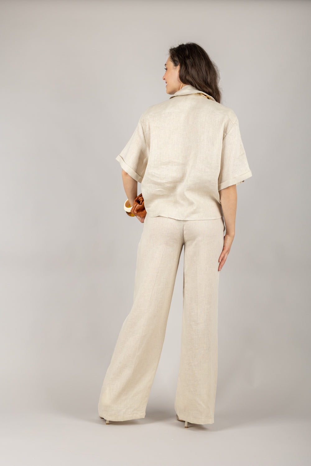 TENSIONE IN - 25C7723 - CAMICIA BOTTONI A SCOMPARSA