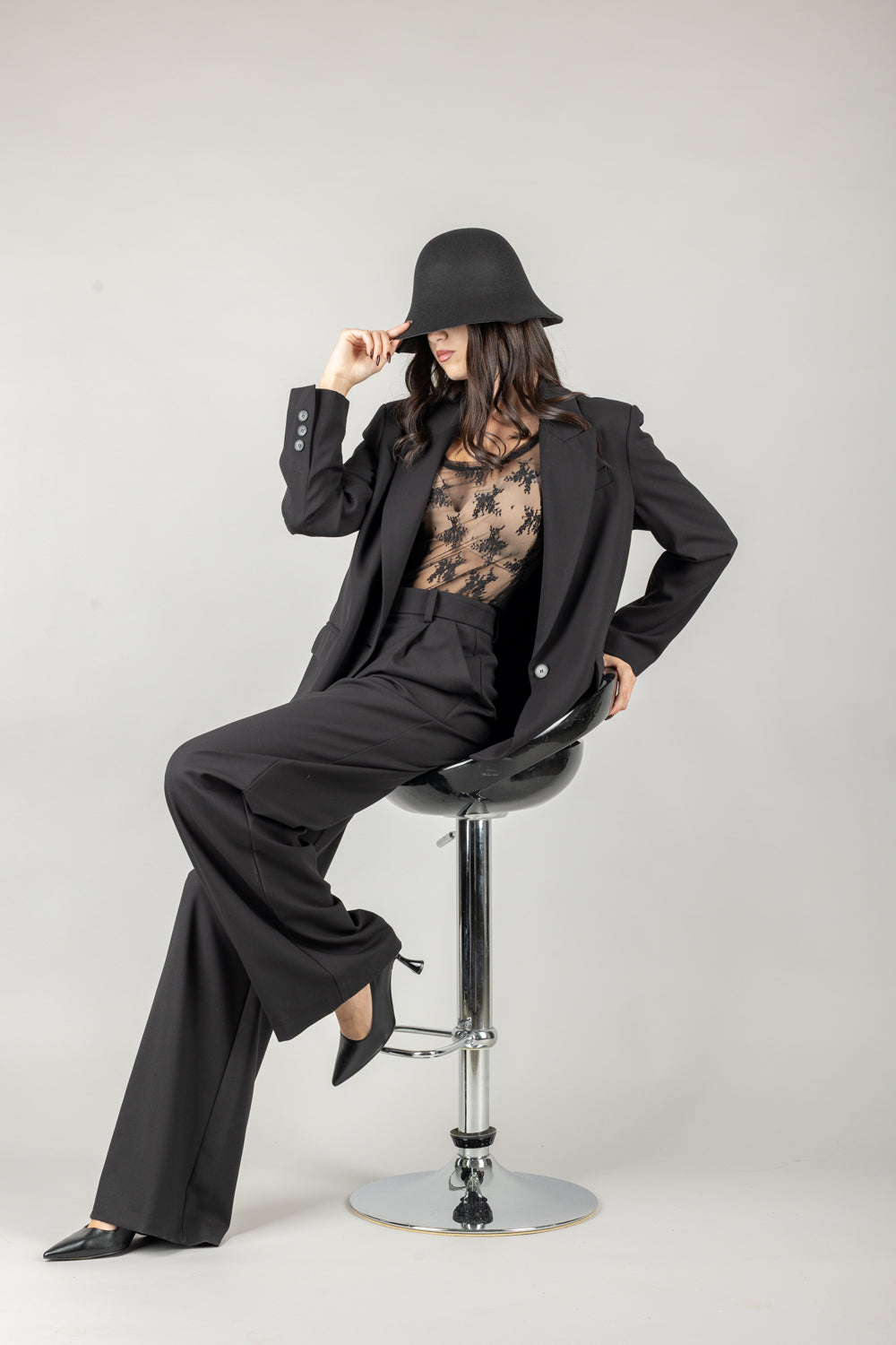 DIXIE - P218Y018A - PANTALONE DRITTO CON PINCES