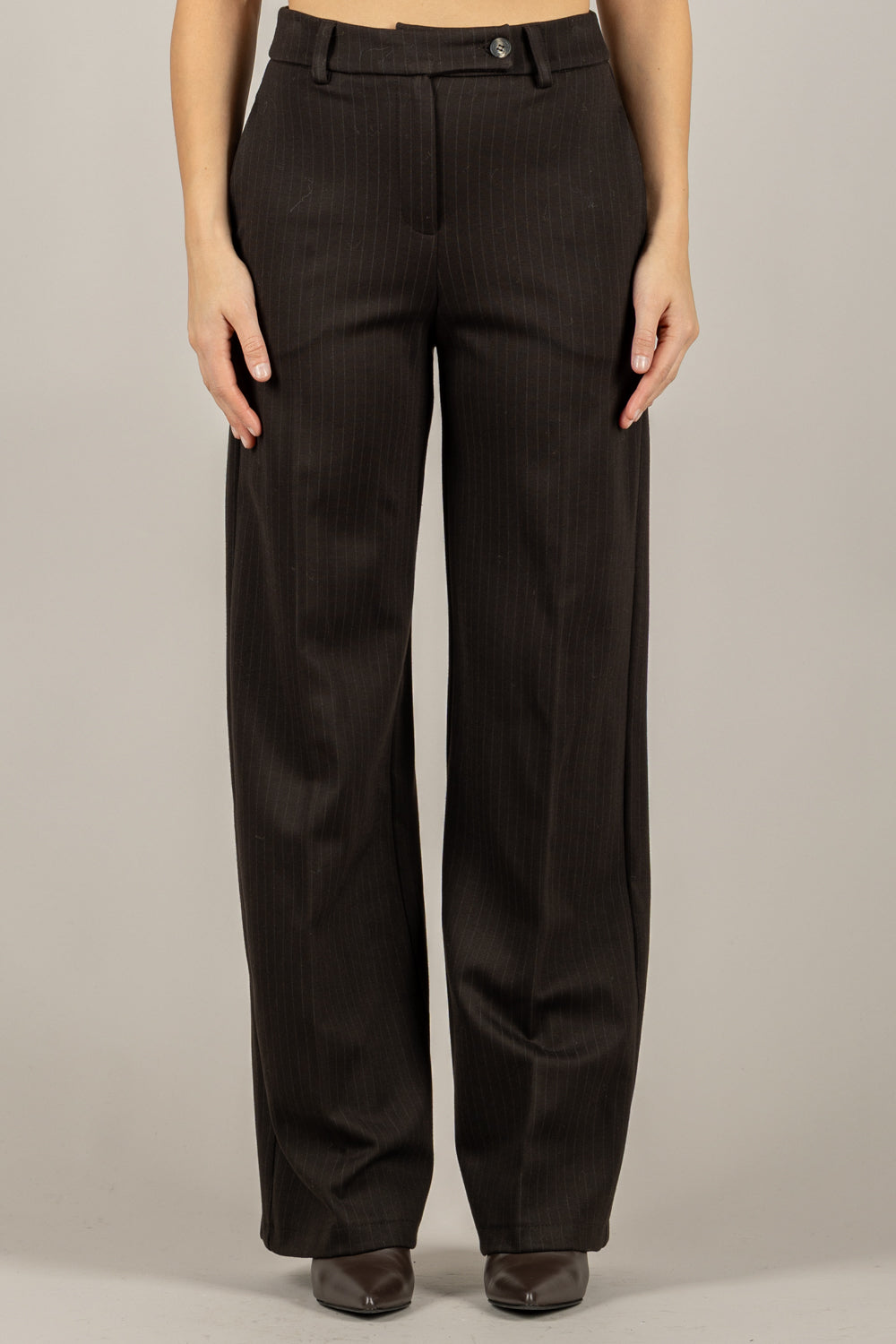 TENSIONE IN - 26P1547 - PANTALONE GESSATO