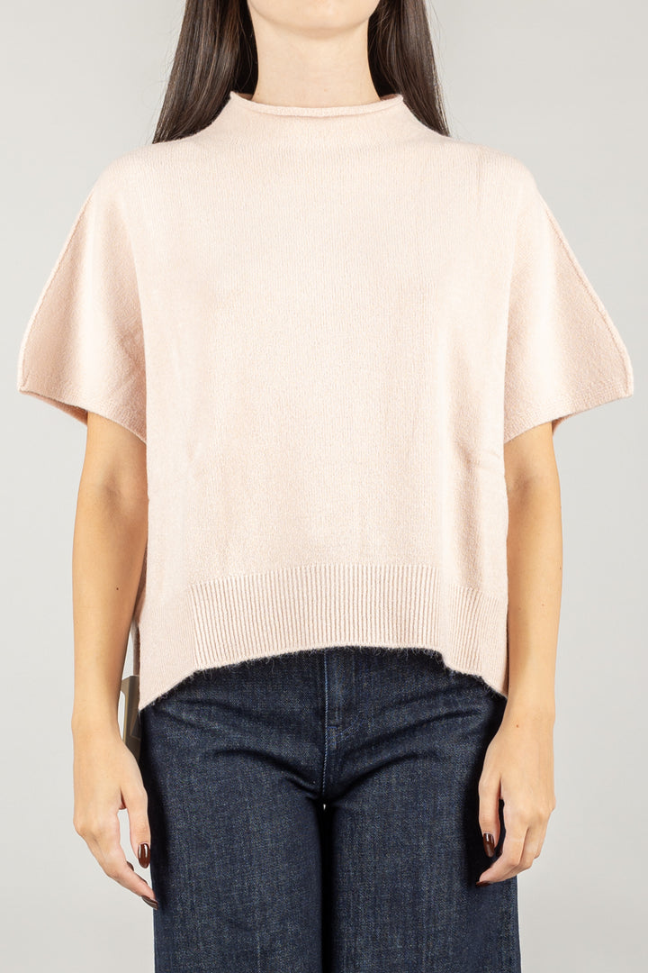 KONTATTO - 3M0840CN - MAGLIA SMANICATA COLLO CRATERE