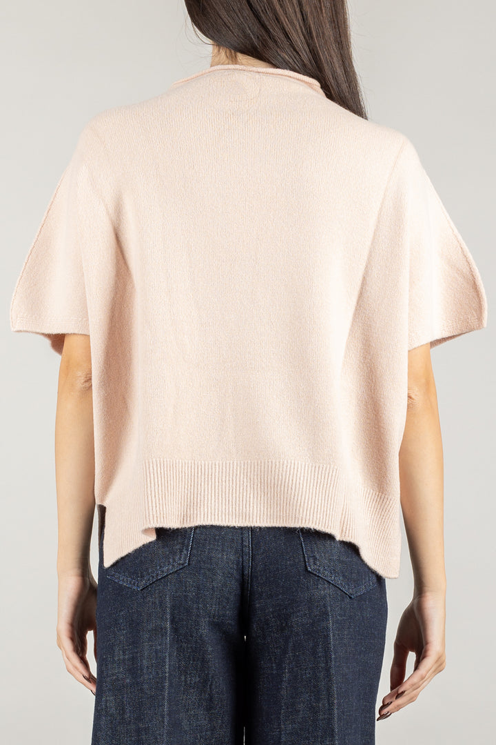 KONTATTO - 3M0840CN - MAGLIA SMANICATA COLLO CRATERE