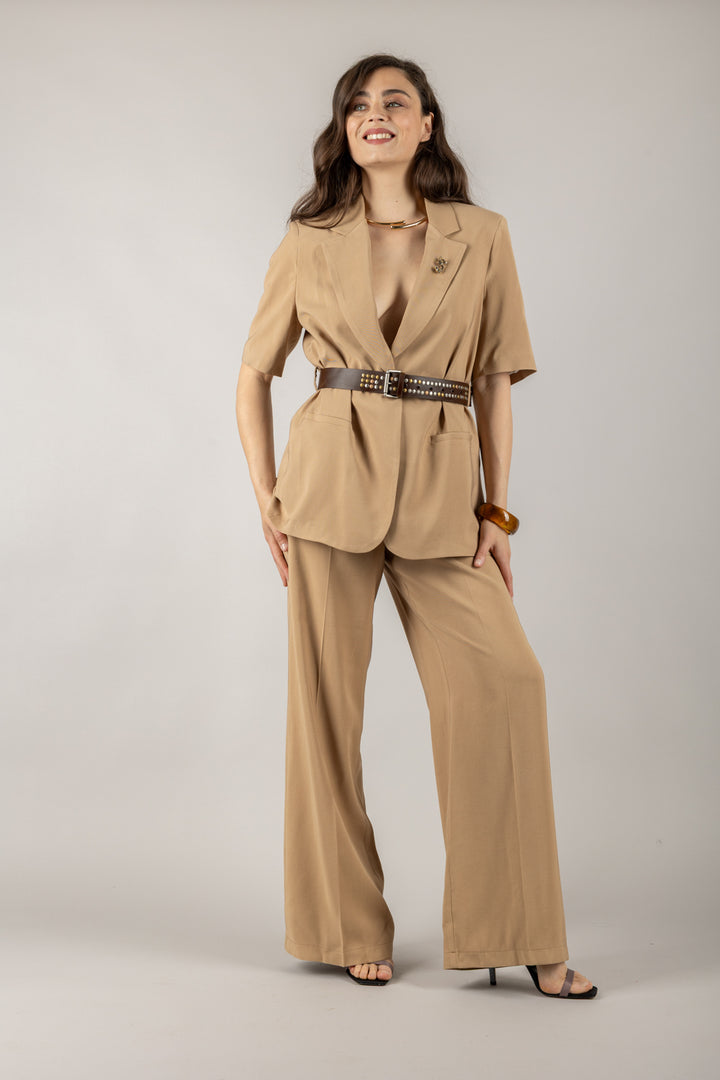 TENSIONE IN - 25P7568 - PANTALONE CON CINTA