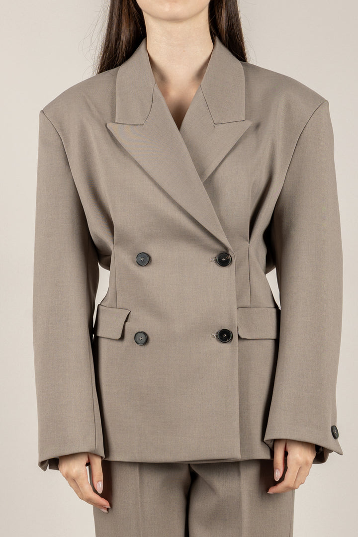 VICOLO - TF0445 - GIACCA DOPPIO PETTO SFIANCATA