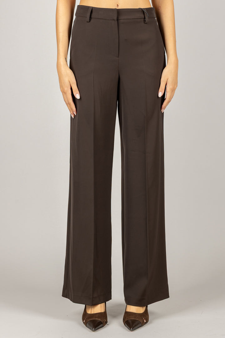 TENSIONE IN - AI25701 - PANTALONE CON PINCES