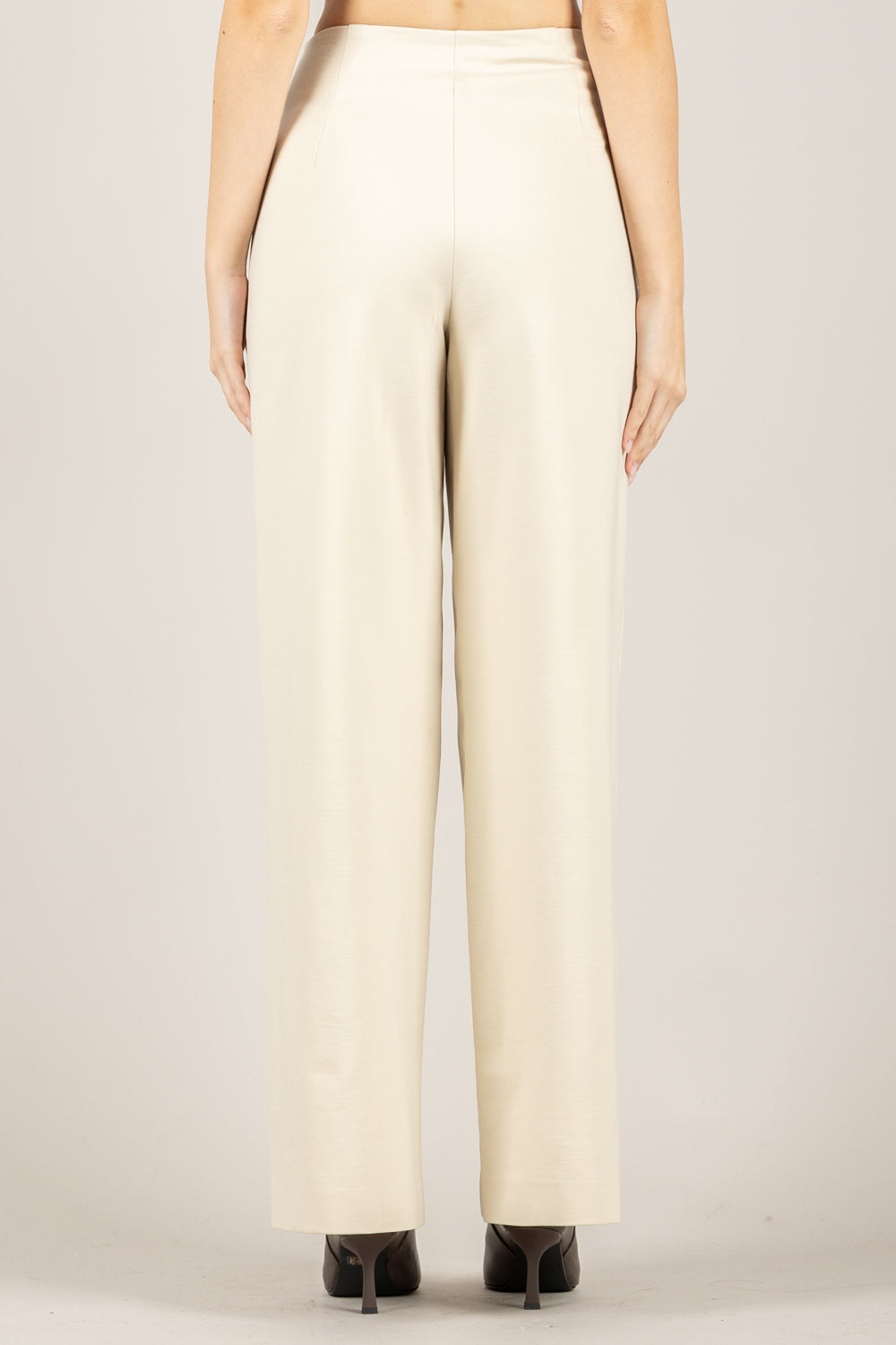 TENSIONE IN - 26P1522 - PANTALONE PUNTO MILANO CON TASCHE