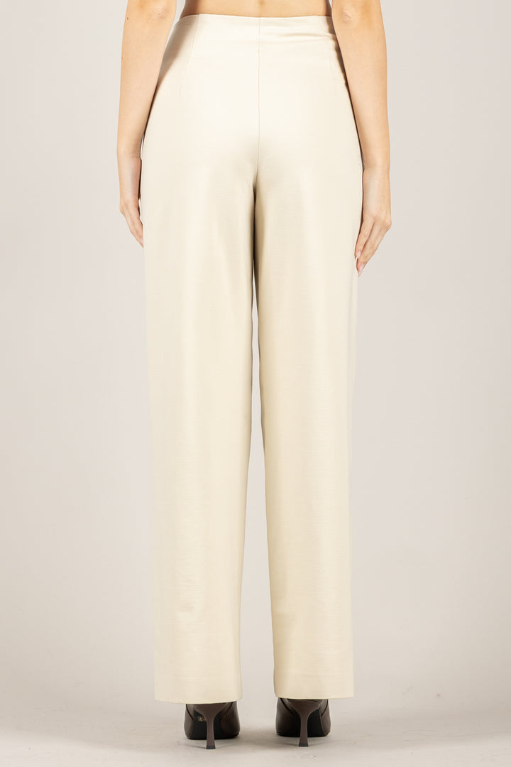 TENSIONE IN - 26P1522 - PANTALONE PUNTO MILANO CON TASCHE