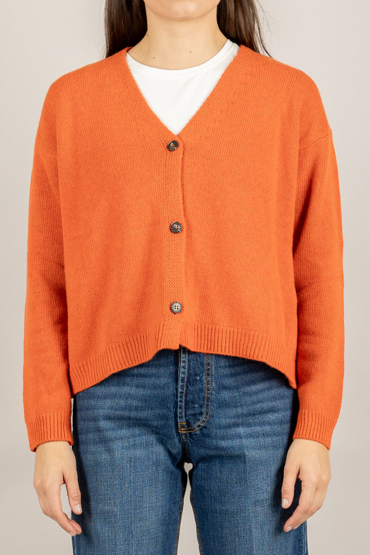 TENSIONE IN - D80926 - CARDIGAN TRE BOTTONI